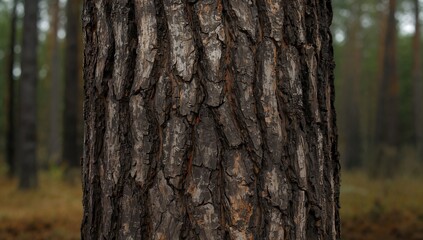 Obraz premium The texture and sensation of tree bark