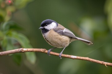 Poecile montanus, commonly known as the willow tit