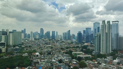 Jakarta, Indonesia &ndash; October 2, 2025: A cityscape view of Indonesia capital city Jakarta