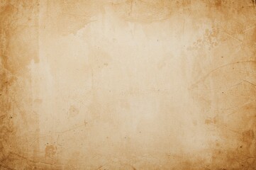 Obraz premium Vintage Newspaper Texture with Beige Grunge Background and Empty Wallpaper Design