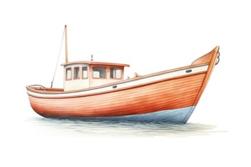 Fototapeta premium Boat watercraft sailboat vehicle.