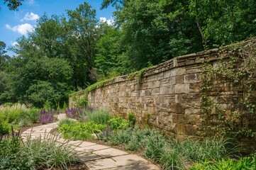 Vintage handcrafted wall