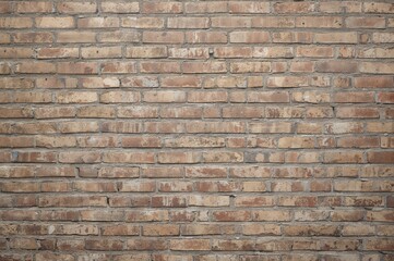 Obraz premium Vintage brick wall texture background mockup