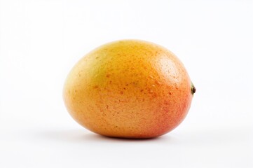 Mature mango fruit displayed on a plain white backdrop