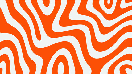 Distorted Flow Line Pattern with Retro Artistic Vibe