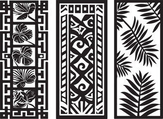 🖤 Stylish Decorative Panel Set