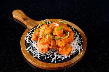 Spicy Dynamite Shrimp Appetizer with Creamy Sauce