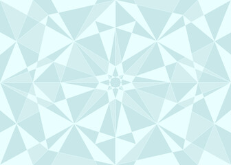 Abstract light green background with geometric shapes. Suitable for templates, banners, posters, events, and websites. Vector illustration.