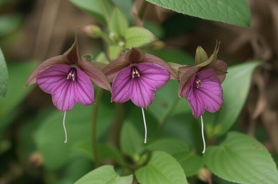 Oxalis triangularis: A decorative edible perennial from the Oxalidaceae family