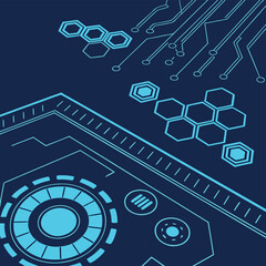 Abstract technology background