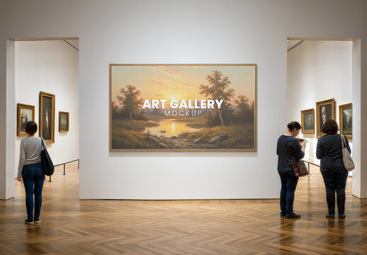 Art Gallery Mockup 114