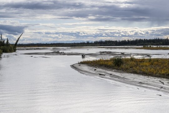 Chena River, Fairbanks, Alaska, USA