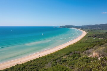 Summer View of the Coastline at Balm Beach