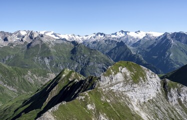 Mountain Panorama With Grovenediger Mountain