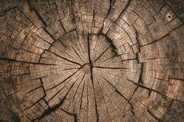 Wooden bark showcasing intricate texture