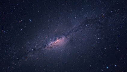 Stars, nebulas, and galaxies can be seen in the dark sky at night