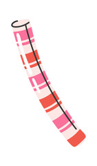 Striped sugar stick Christmas caramel