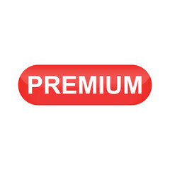 Premium Red Corner  Button for Products & Ads