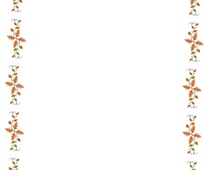 simple border pattern with gold details on white background, elegant minimal design for invitations, packaging, and luxury decoration