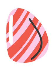 Sugary caramel candy Christmas treat