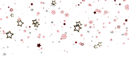 Beautiful winter background with gold stars, snowflakes. Perfect for holidays, celebration, winter design.