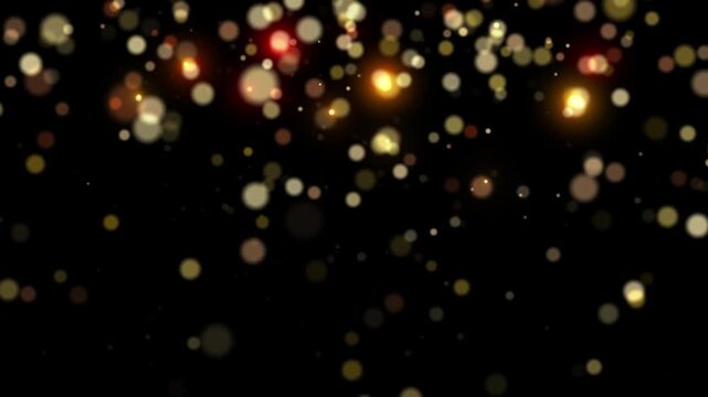 glitter night particle explosion decoration effect