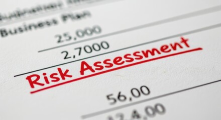 Risk assessment business plan and finance evaluation deliver essential insights to improve decision and management