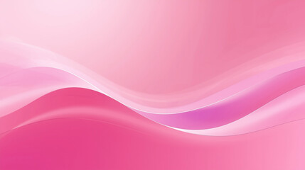 Abstract pink background with flowing wave design.