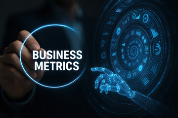 Business metric analytics and data technology offer insightful digital intelligence for strategic progress