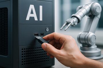 AI command technology and interaction merge with automation and data to inspire innovation and progress