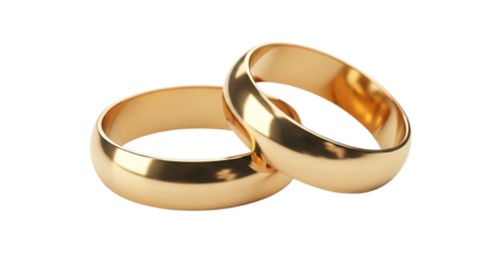Golden Promise Wedding Rings Symbolize Love and Commitment Eternal Union Marriage Bands Jewelry Anniversary Gifts