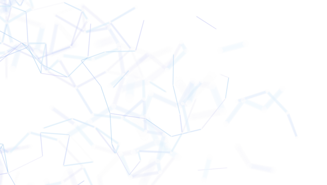 Abstract network connections on a white background. Perfect for use in technology, data, and communication designs. Ideal for modern visuals.