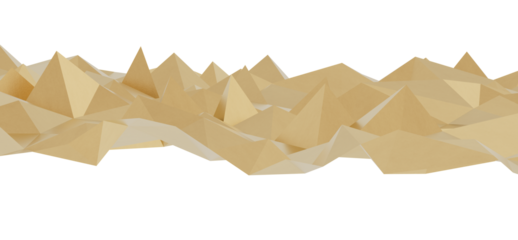 High-resolution image of an abstract beige geometric landscape. Perfect for backgrounds, presentations, and modern designs. Download now!