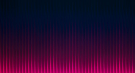 Abstract background with vertical lines and a gradient from dark blue to vibrant pink, suggesting sound waves or digital data flow