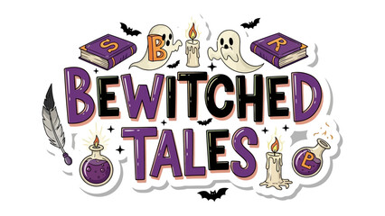 Bewitched Tales illustration: A charming and whimsical illustration for Bewitched Tales, featuring key elements that evoke a sense of enchantment and magic.