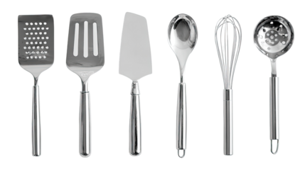 Stainless steel cooking utensils
