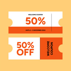 Coupon templates for promotional products