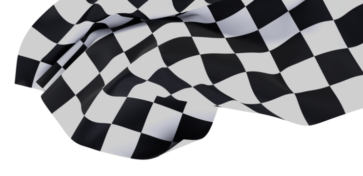 Dramatic checkered flag image, perfect for sports, racing, victory themes. High-resolution.