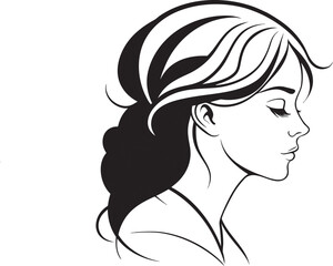 beauty-girl-face-silhouette-vector