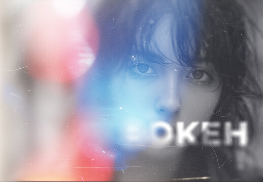 Bokeh Photo Effect Mockup