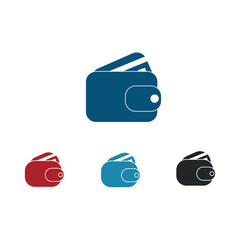 Purse icon vector . Lorem Ipsum Illustration Vector