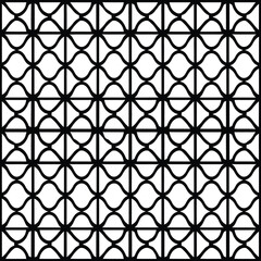 Fototapeta premium Intricate geometric pattern abstract repetitive optical illusion textile fabric design