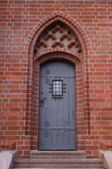 Obraz premium old wooden door