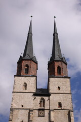 Fototapeta premium A detailed view of modern architecture, showcasing the building’s structure, lines, and design elements in natural light. 