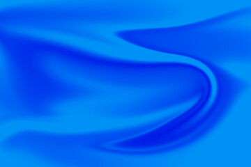 Vibrant blue abstract gradient smooth liquid background texture flow wave design