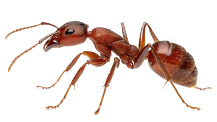 ants, isolated on a transparent background PNG