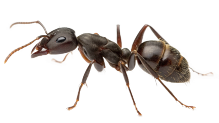 ants, isolated on a transparent background PNG