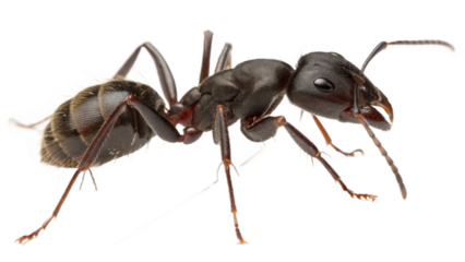 ants, isolated on a transparent background PNG