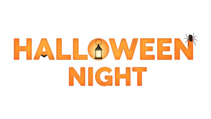 Halloween Night Celebration: A visually striking image conveys the essence of a spooky Halloween night, utilizing a bold color palette and themed decorations.