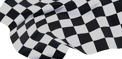 Obraz premium High-quality checkered flag photo. Perfect for racing, sports, victory themes. Download now!